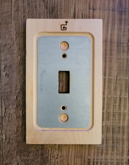 Light Switch Plate - Back