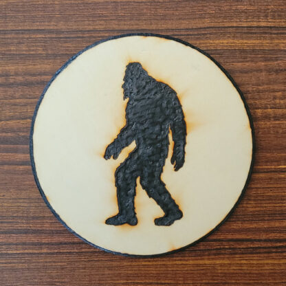 Sasquatch wood burning