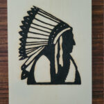 Indian Chief - Solar Pyrography - SunFunArt.com