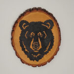 Bear Face - Solar Pyrography - SunFunArt.com