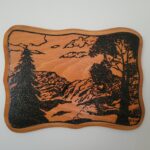 Hillside - 1980 - Solar Pyrography - SunFunArt.com