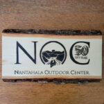 Nantahala Outdoor Center Plaque - Solar Pyrography - SunFunArt.com