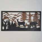 3D Deer Wildlife - Solar Pyrography - SunFunArt.com