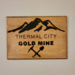 Thermal City Gold Mine - Solar Pyrography - SunFunArt.com