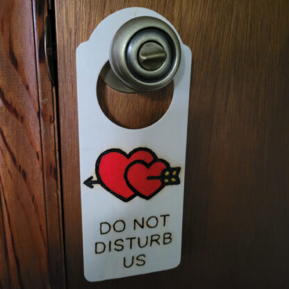 Do Not Disturb Us Door Hanger