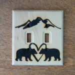 Bears in Love - Solar Pyrography - SunFunArt.com