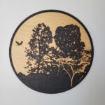 Loving Trees - Solar Pyrography - SunFunArt.com