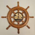 Ship Wheel - Solar Pyrography - SunFunArt.com