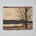 Peaceful Pasture - Solar Pyrography - SunFunArt.com