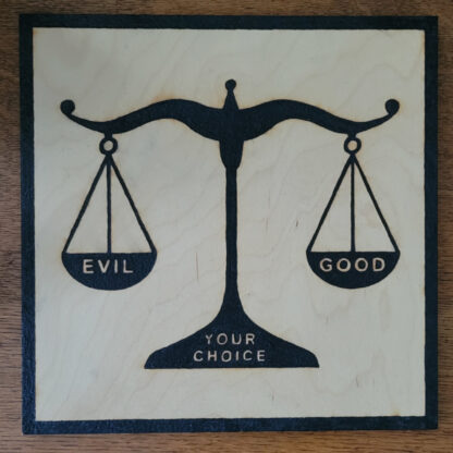 Good vs Evil Scale