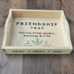 Friendship Tray - Solar Pyrography - SunFunArt.com