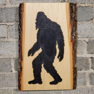 BIGFOOT Live Edge Rustic Plaque