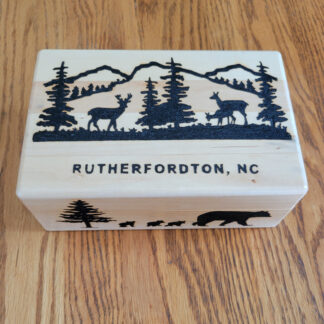 Rutherfordton NC Souvenir Box