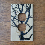 Rustic Tree - Outlet Cover Plate