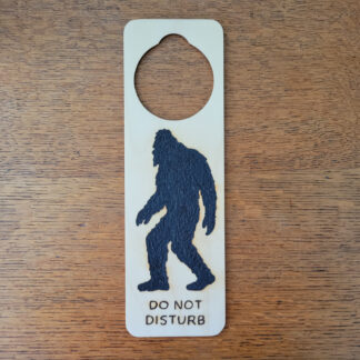 Bigfoot - Wooden Door Hanger
